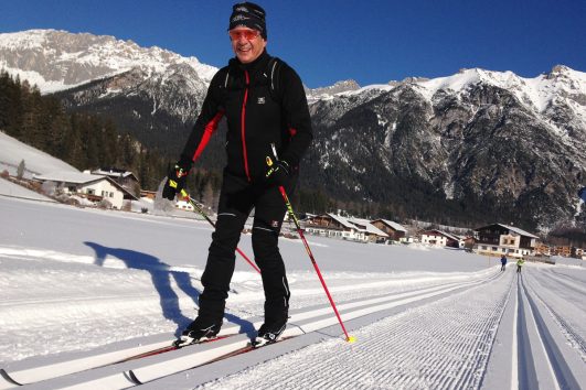 Langlauf Reise Österreich Alpen Seefeld