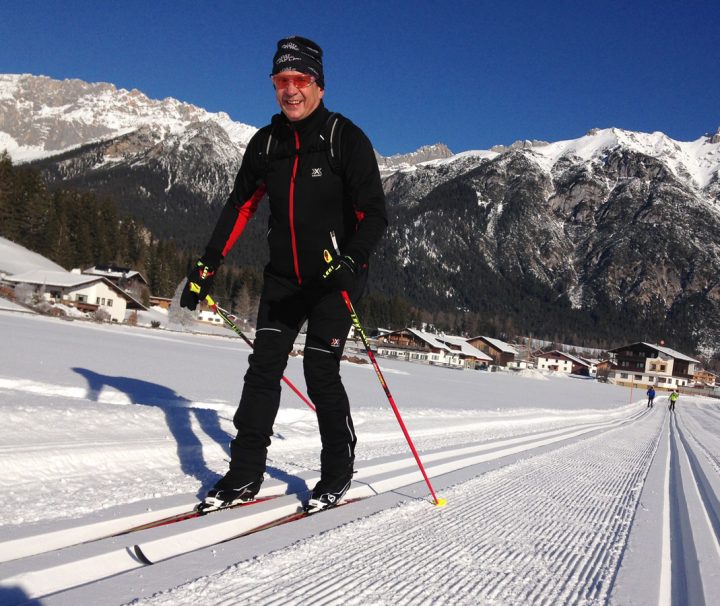 Langlauf Reise Österreich Alpen Seefeld