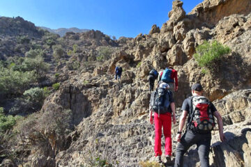 Oman Reise Wandern Trekking