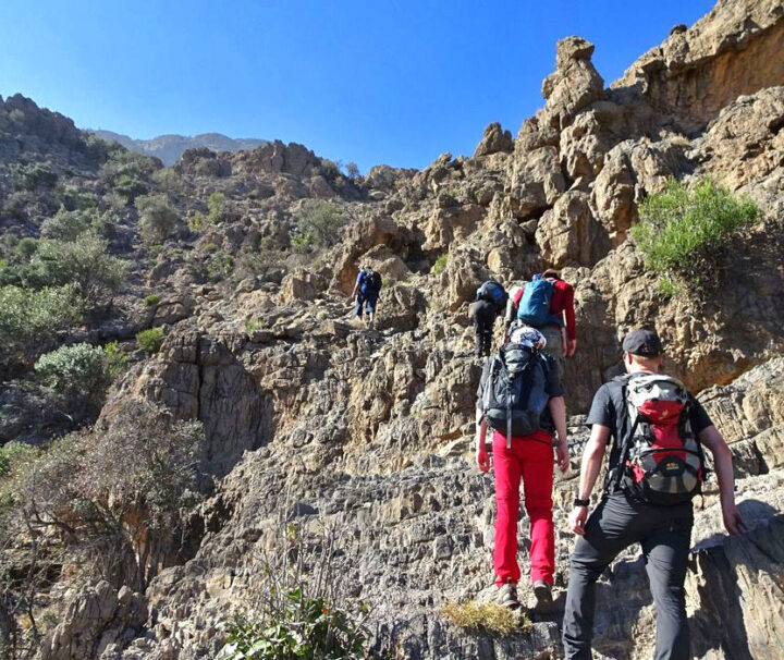 Oman Reise Wandern Trekking